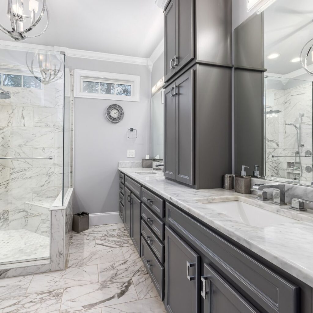 durable bathroom epoxy countertop