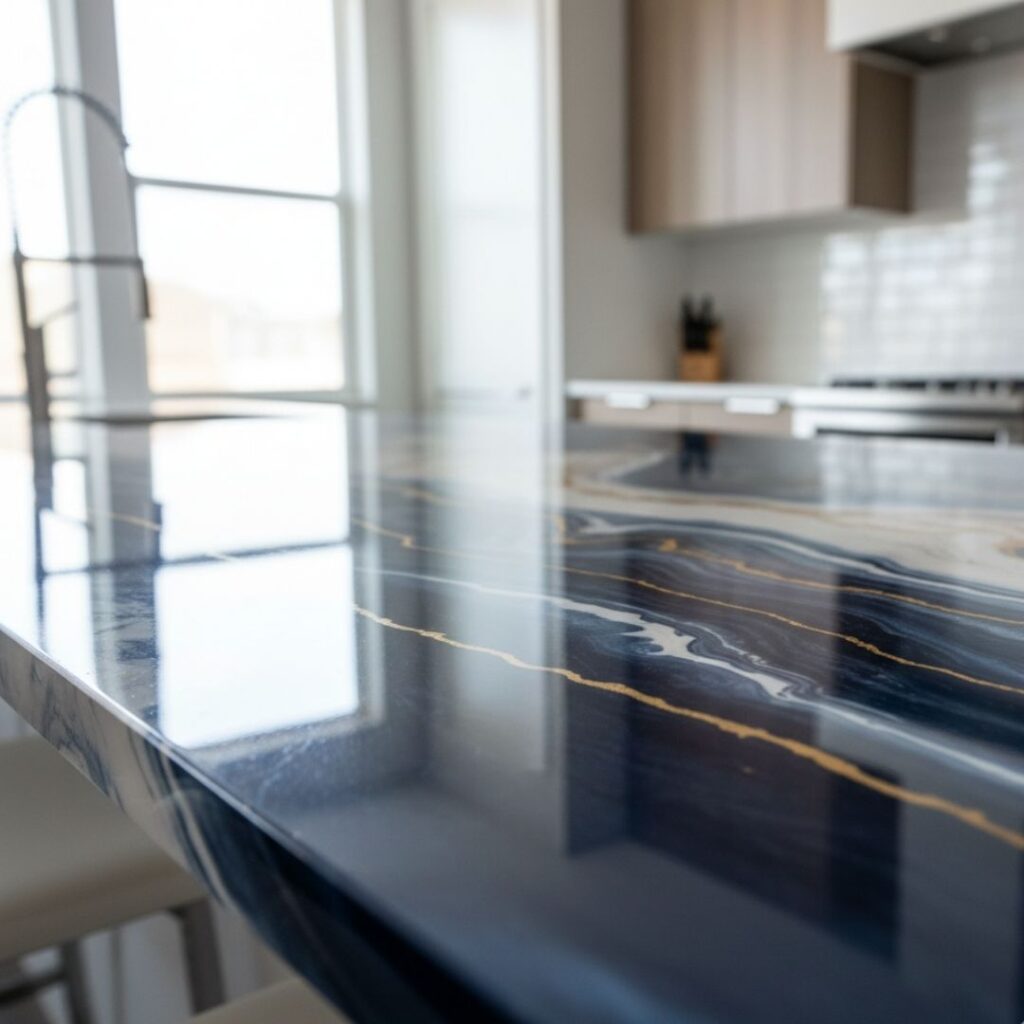 counter kitchen epoxy countertop design for a home